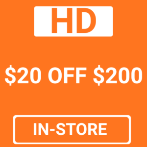 Home Depot $20 Off $200 In-Store